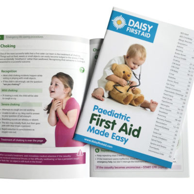 Baby first aid book