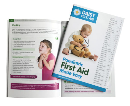 Baby first aid book